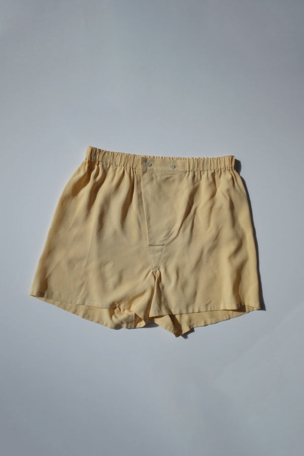ents. 25ss シルク　ショーツ SILK MEN'S SHORTS MIMOSA – HAZE | Underwear