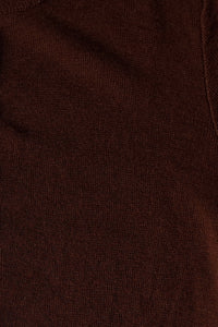 CASHMERE CARDIGAN　BROWN