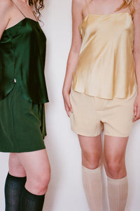 SILK CAMISOLE FOREST