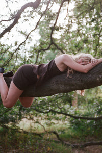 SILK CAMISOLE　CACAO