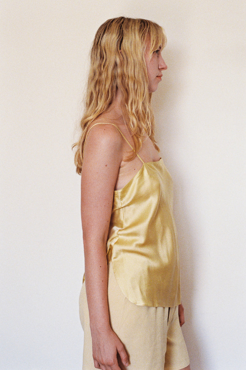 SILK CAMISOLE　MIMOSA