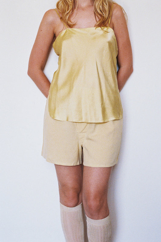 SILK CAMISOLE　MIMOSA