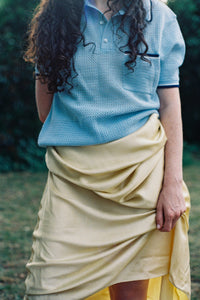 SILK SLIP DRESS　MIMOSA