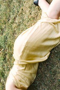SILK SLIP DRESS　MIMOSA